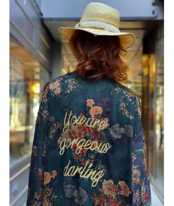 Kimono Long Fleur de Pirate Le MVP de beaucoup