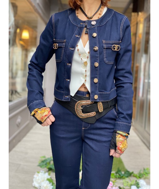 Veste Jean Chanel Fracomina JUSQU'A -70%! 