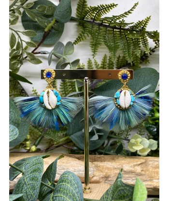 Boucles d’oreilles plumes Hypnochic Véritable concentré