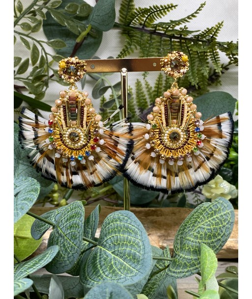 Boucles d’oreilles plumes Hypnochic l'achat 