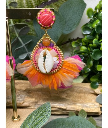 Boucles d’oreilles plumes Hypnochic des créatures d'habitude