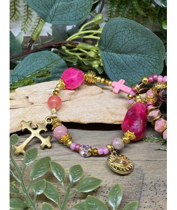 Bracelet Amazone Rose Iguan livraison et retour toujours gratuits