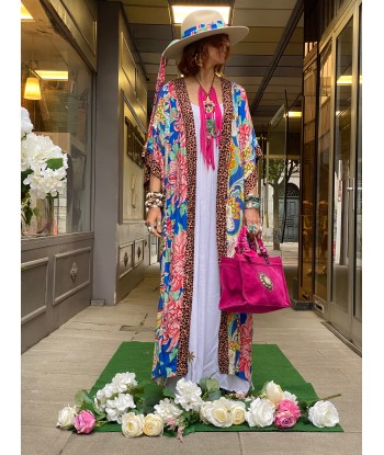 Kimono Long Fleur de Pirate Paris Déstockage Promo