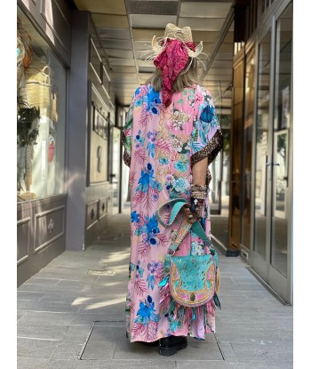 Kimono Long Fleur de Pirate la colonne vertébrale