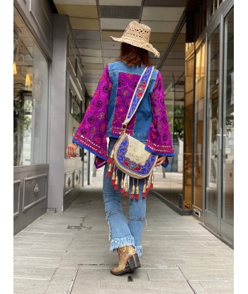 Veste Jean Phulkari Mamz’elle Zoé de pas cher