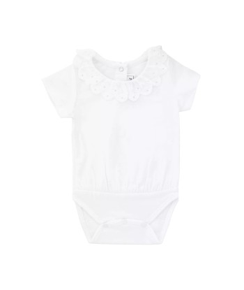 타티네쇼콜라 24SS 후크 칼라 바디수트 (화이트) prix pour 