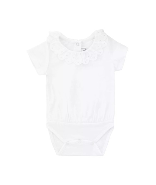 타티네쇼콜라 24SS 후크 칼라 바디수트 (화이트) prix pour 