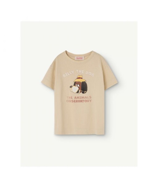 타오 24SS Billy the Dog 반팔 티셔츠 (베이지) Véritable concentré