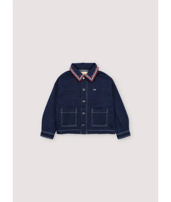 24AW 더뉴소사이어티 SENA 데님 오버 셔츠 (미드나잇블루) - Sena Overshirt Jusqu'à 80% De Réduction